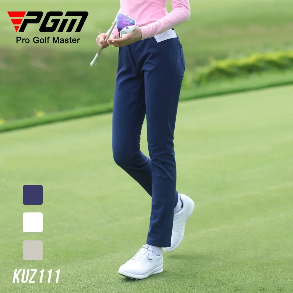 PGM Golf Pants Women Autumn Golf Women's Pants Trousers Clothing Waterproof Ball Pants Warm Plus Velvet Manufacturers