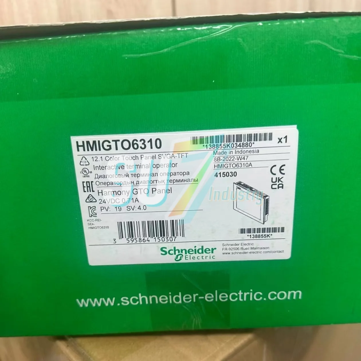 

HMIGTO6310 Сенсорный экран HMI Новый оригинал