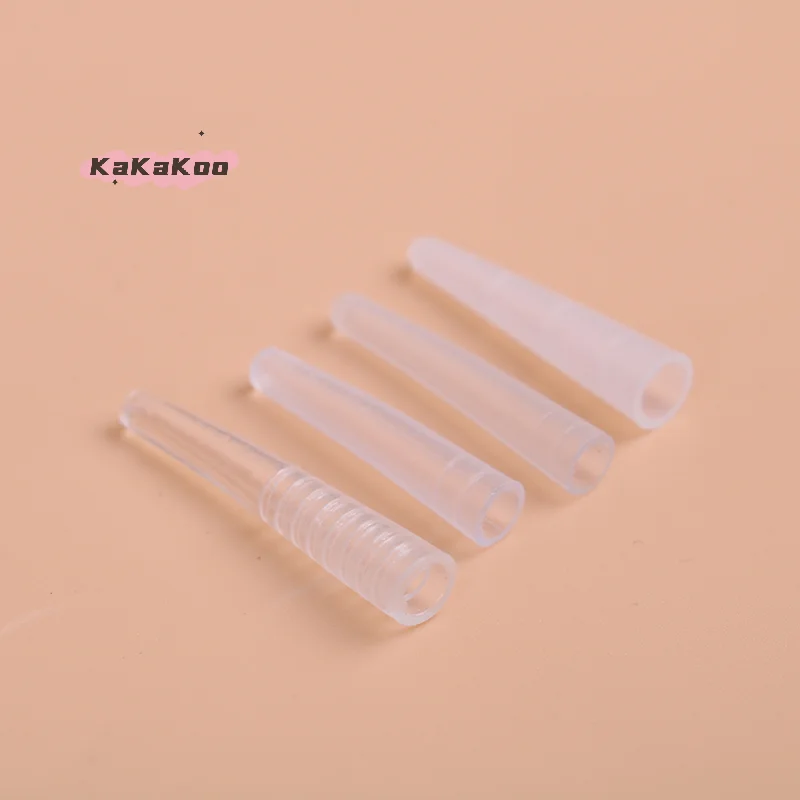 Étuis à pincettes en Silicone, 10 pièces, couvertures de pointes de greffage de cils pour Salon de beauté, outils de maquillage, housses de protection