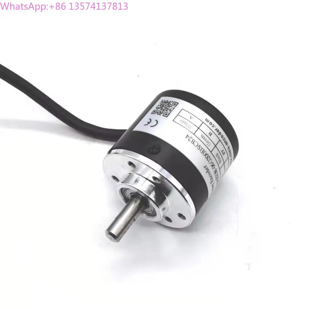 

38mm NPN output incremental Rotary Encoder 5v/5-26V/8-24v 100~5000ppr CALT ES38 series