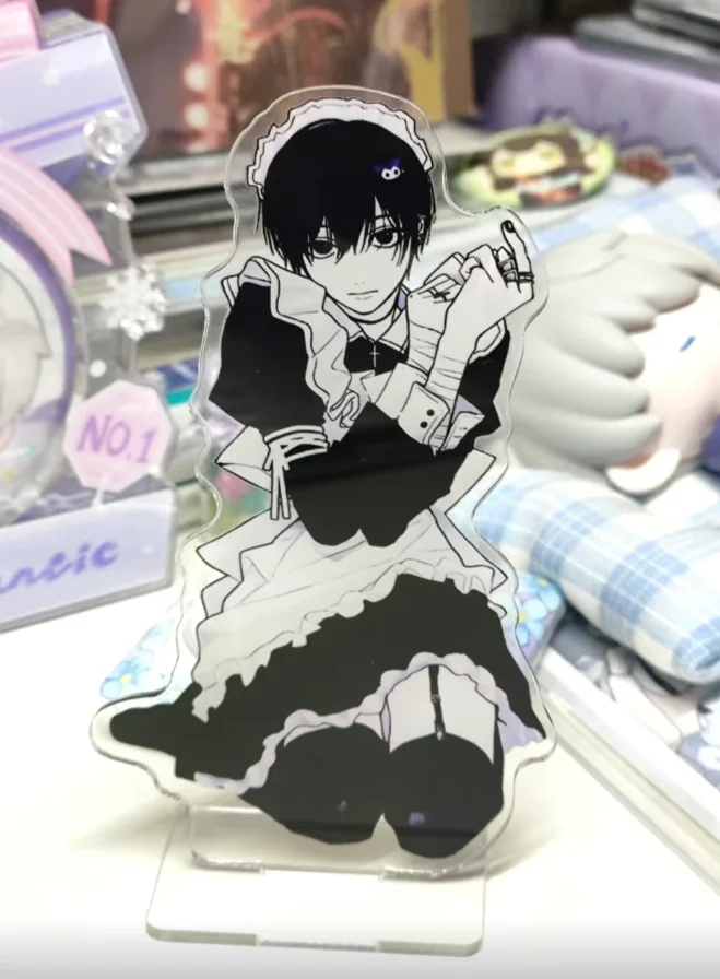 

Летнее Hikaru Died Yoshiki Tsujinaka, стоящее акриловое украшение для рабочего стола, орнамент, периферийные устройства в стиле аниме, подарок на день рождения для фанатов, игрушки