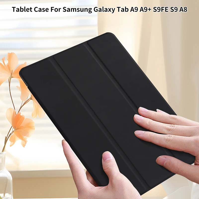 Per Galaxy Tab A9 Plus S9FE A8 Custodia protettiva per tablet in silicone per Galaxy Tab A9 Custodia protettiva per tablet