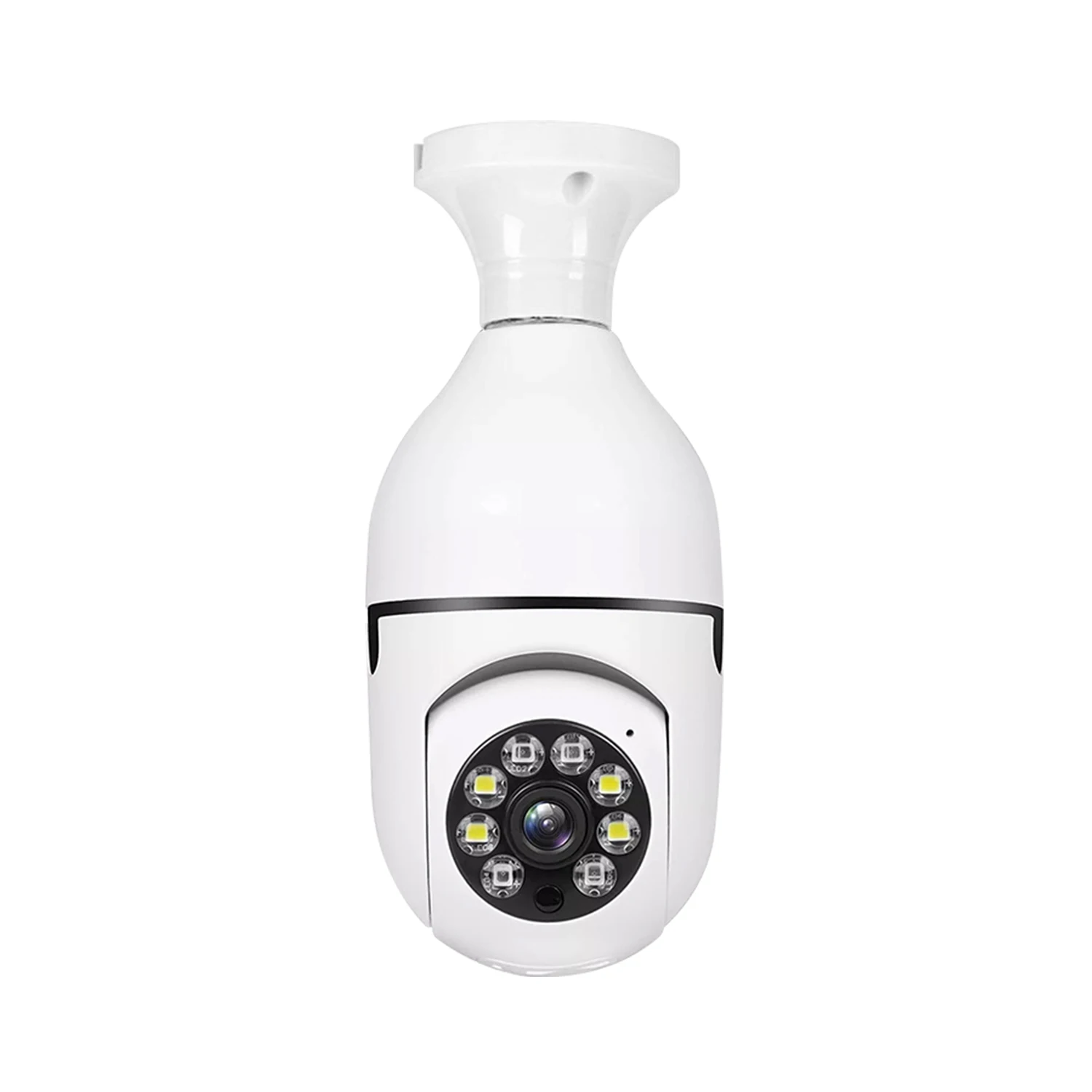 E27 1080P Wifi Network Surveillance 360PTZ Remote Monitoring LED Motion Detection Night Vision Home Outdoor Security Camera