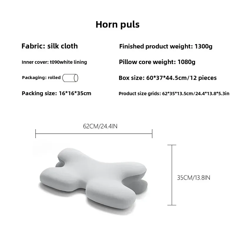 

New popular slow rebound memory pillow, easy to help sleep angle memory pillow