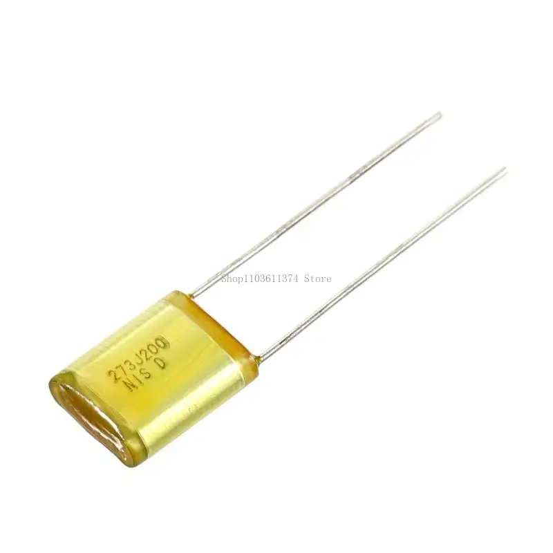  Pack of 10 Electronic Capacitors 200V 273J Featuring High Performances for Guitar Clear Tone and Responsive Sound Output