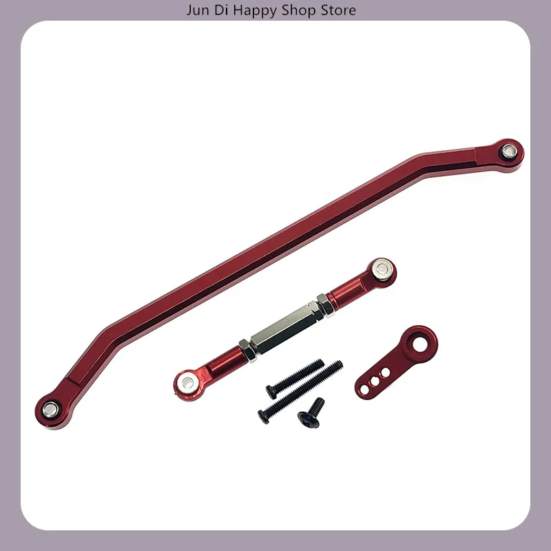Metal Upgrade Steering Linkage & Servo Arm for Mang Niu 1/12 MN128 RC Car Spare Parts