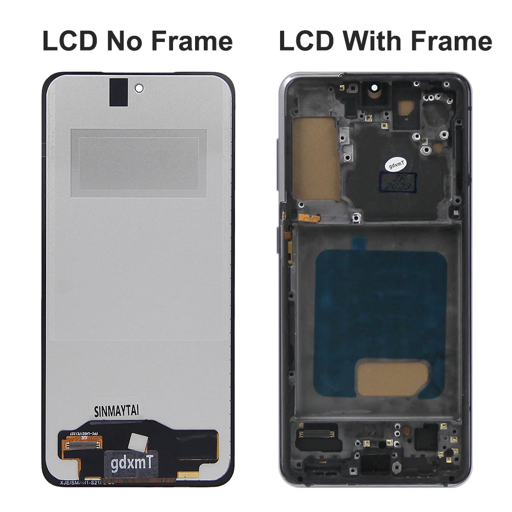 For Samsung S21 Tested For S21 5G G991 G991B G991W G991U LCD Display Touch Screen Digitizer Assembly Replacement