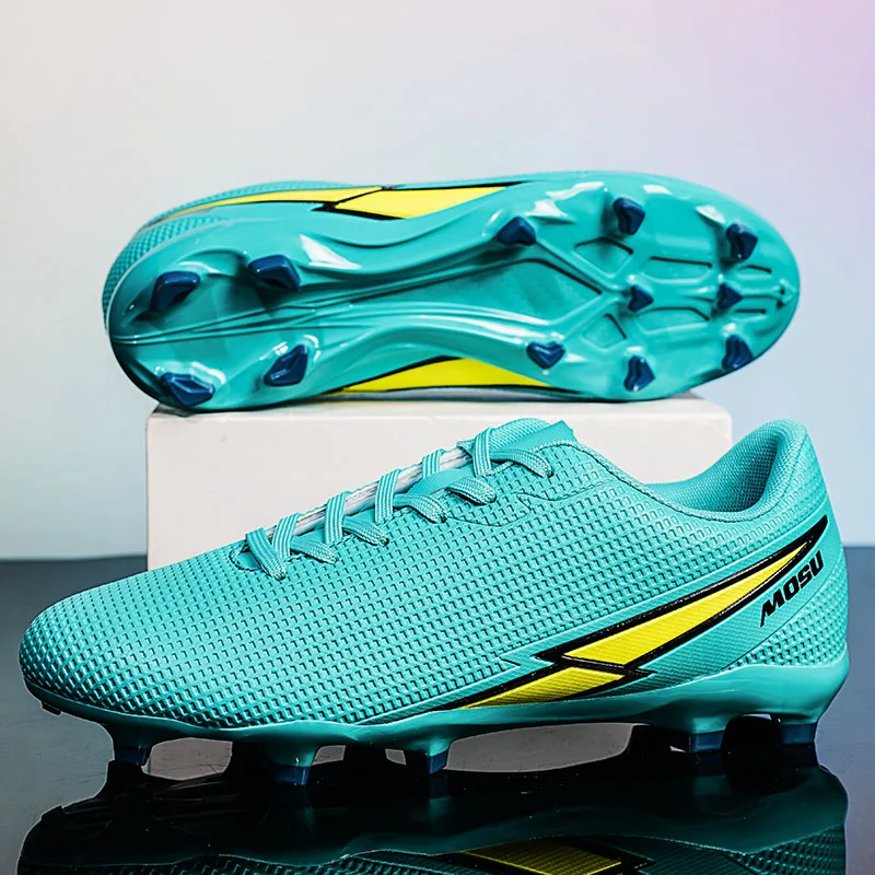 Practical New Youth Football Cleats Impact Resistant Shell Wrap, Durable Grip Sole for High Intensity Grass Training Teen Sports