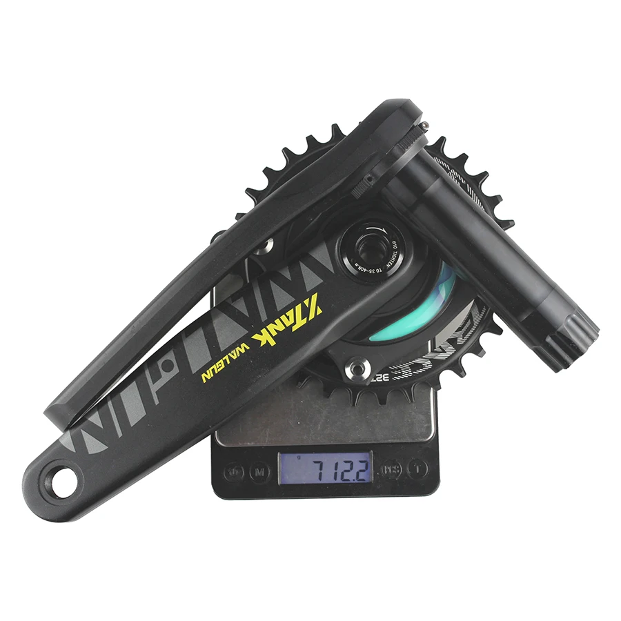 WALGUN Crankset SIGEYI Power Meter 170mm 175mm chainring 104BCD 32T To 52T With DUB Bottom bracket Crankset Parts SRM