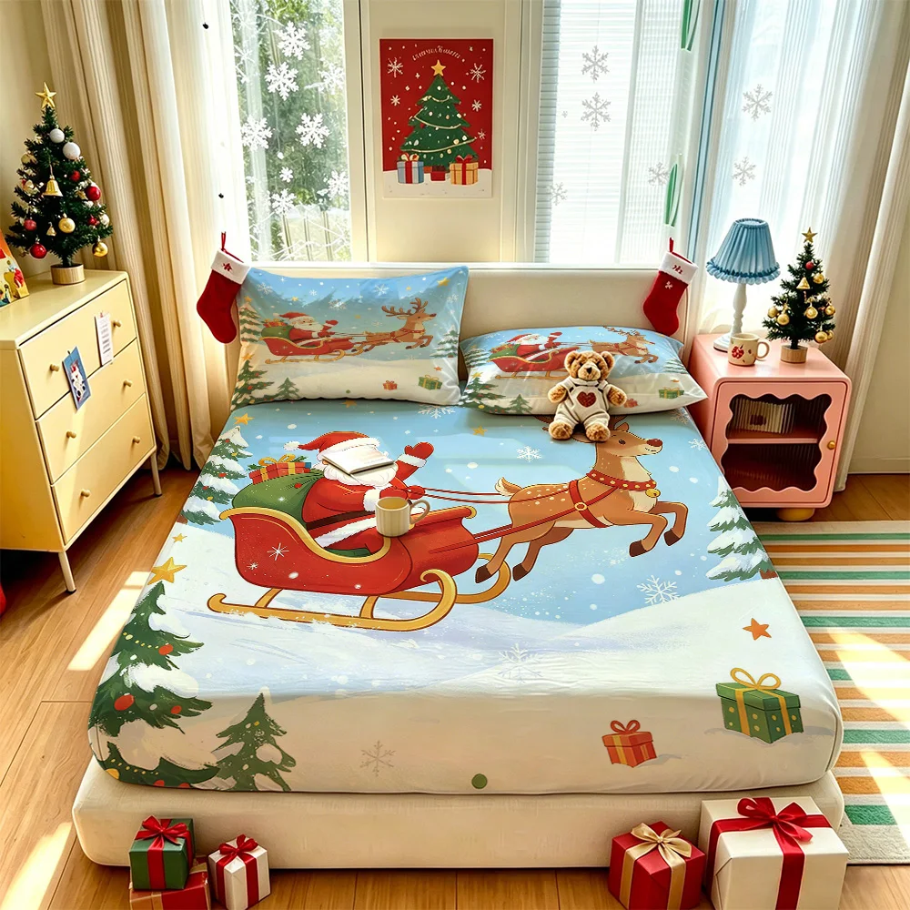 3PCS Retro Bicycle Star Patchwork Duvet Cover Set Without Filling 1 Duvet Cover 2 Pillowcases Soft Machine Washable Bedding F