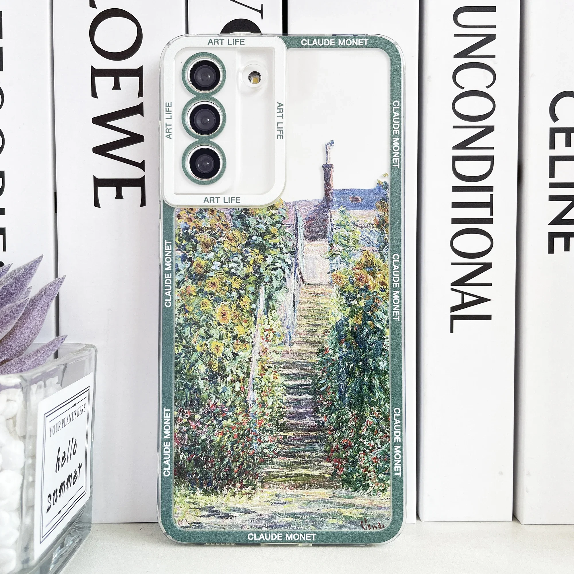 Claude Monet Case For Samsung Galaxy A54 5G A53 A52 4G A34 A13 A14 A23 A24 A73 A72 A32 Painting Art Aesthetic Phone Cover