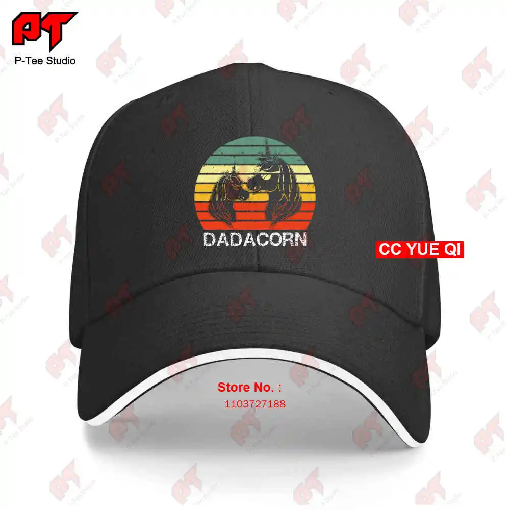 Dadacorn Unicorn Dad And Baby Fathers Baseball Caps Truck Cap 5IV9