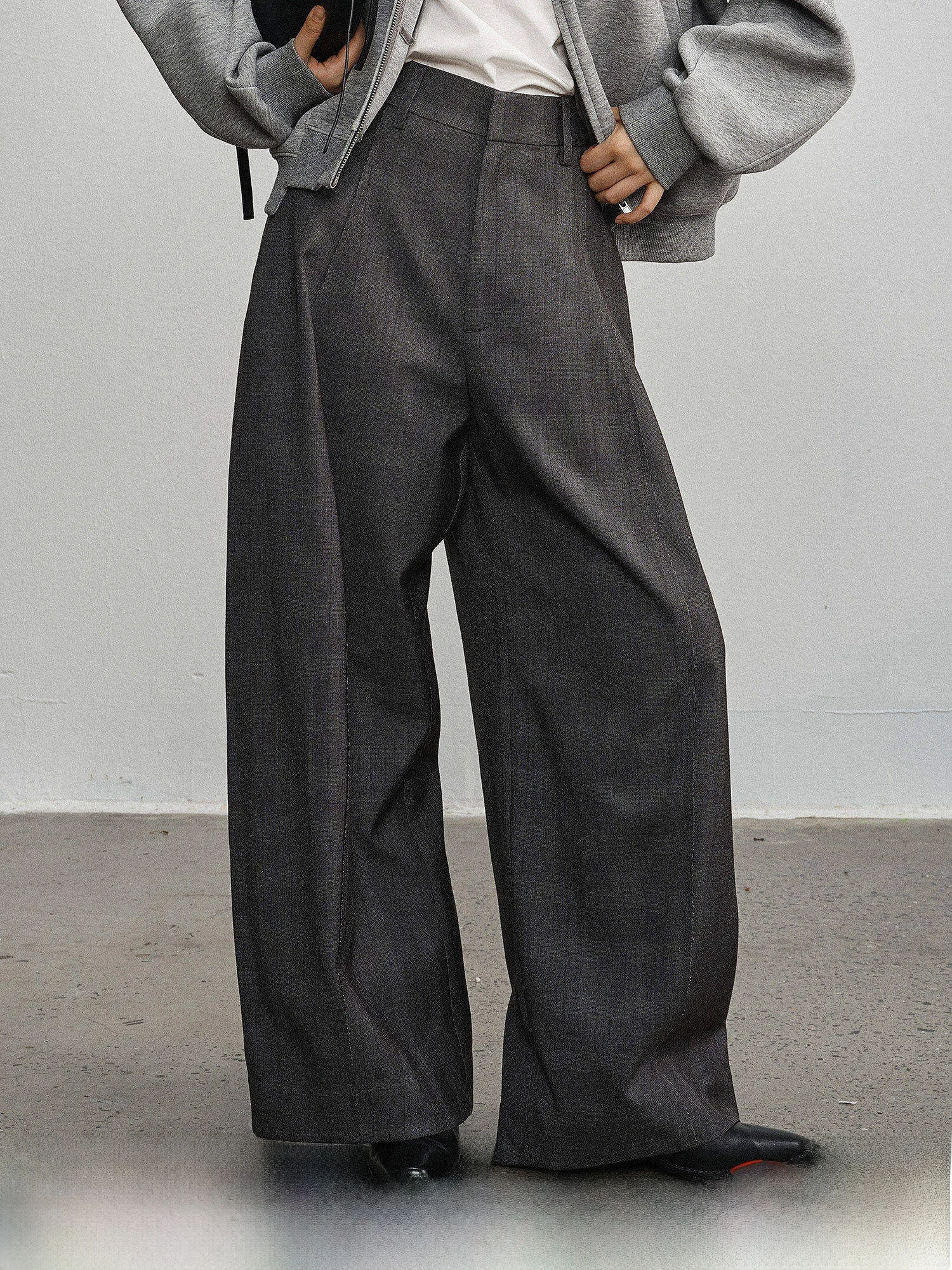 

Comfortable Wide Leg Casual Pants for Women Spring Summer New Style Loose Commute Suit Versatile High Waist Straight Tube Pants