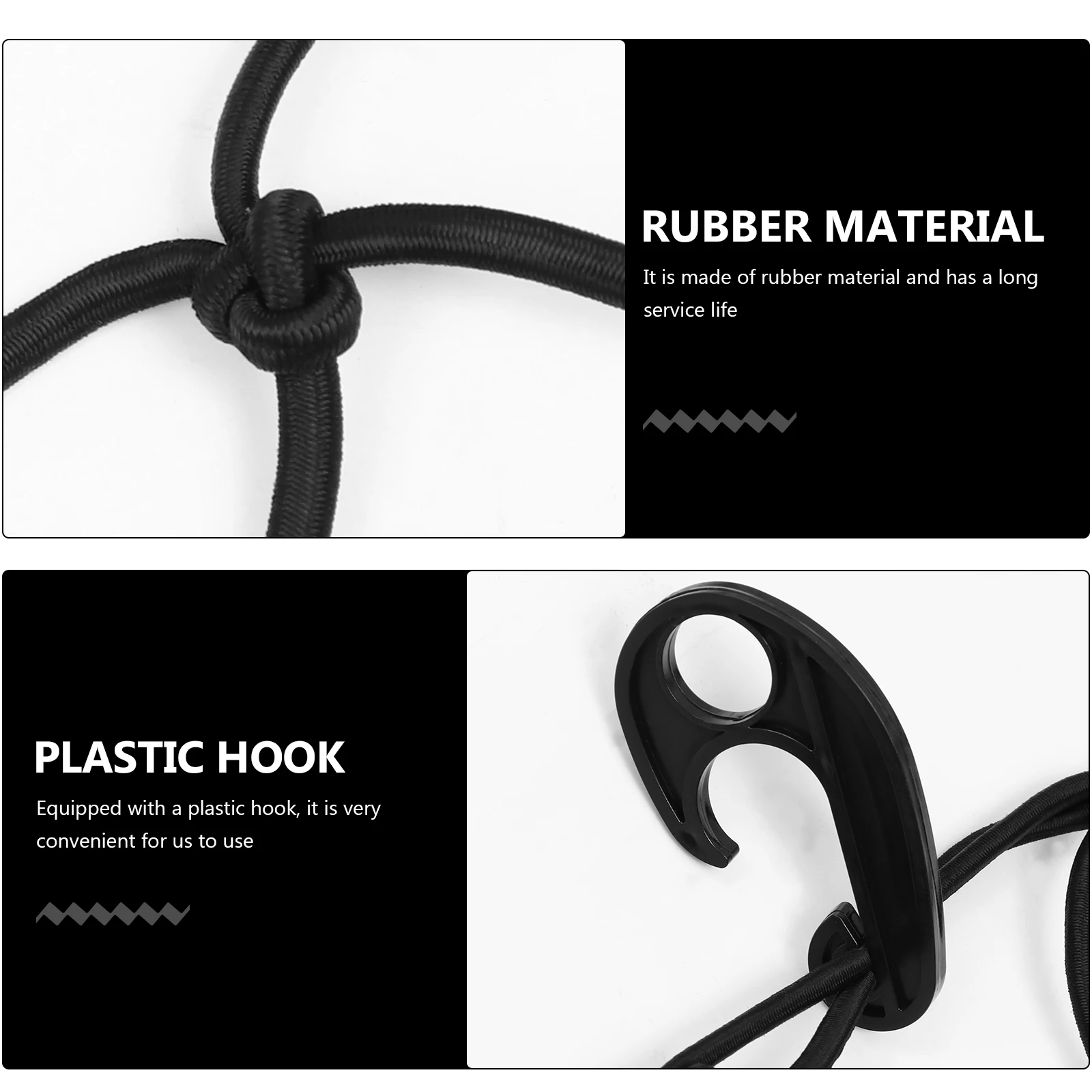 

Car Roof Cargo Net 150x195cm Black Elastic Rubber Knots Storage Travel Luggage Mesh Netting For SUV Truck Accessories