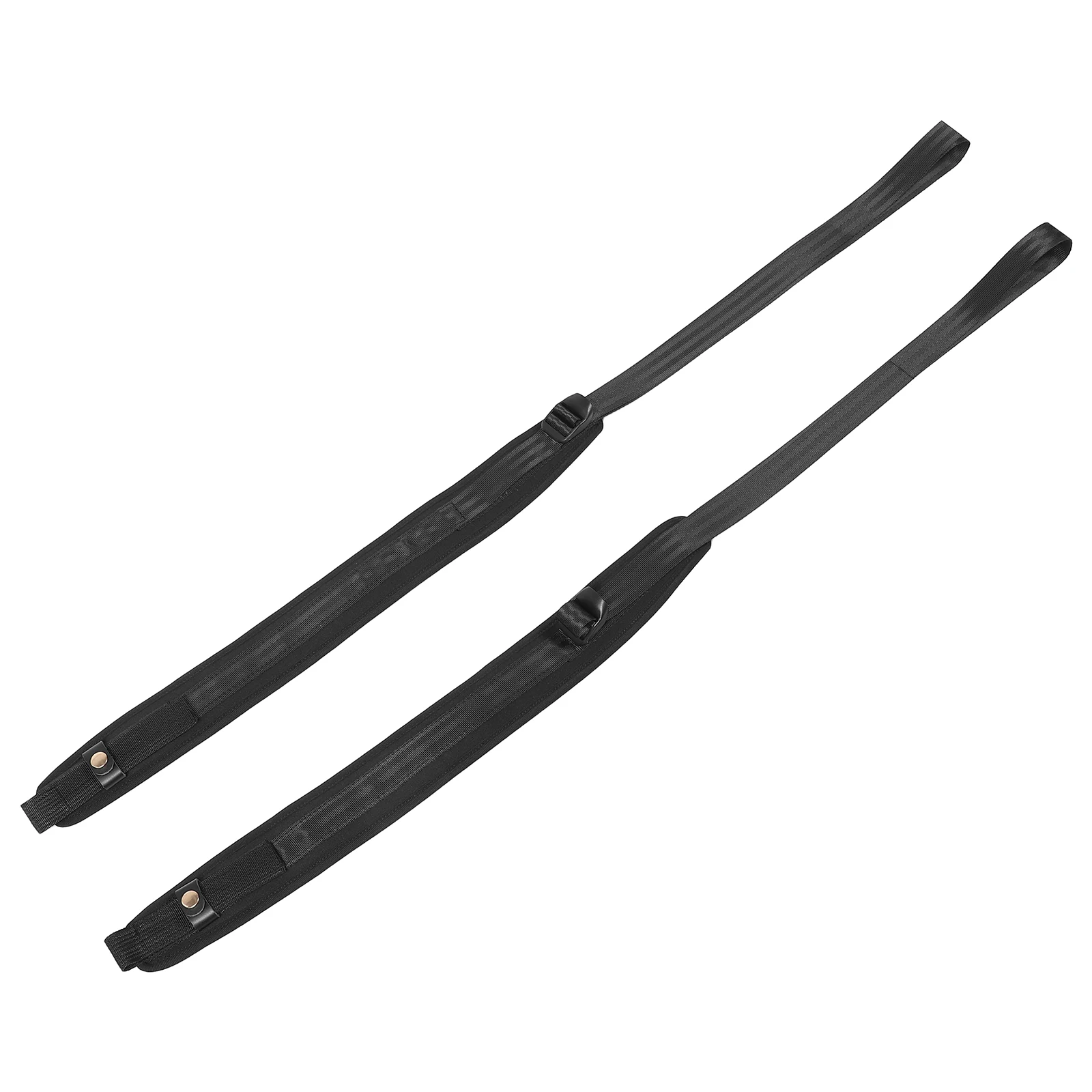 

Accordion Strap Player Harness Support Belt Black Synthetic Rubber Shoulder Straps Kit