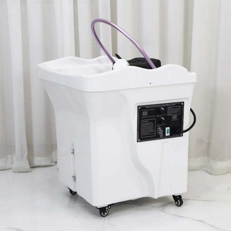 Can be spliced with fumigation mobile water circulation shampoo beauty salon hair salon constant temperature treatment head