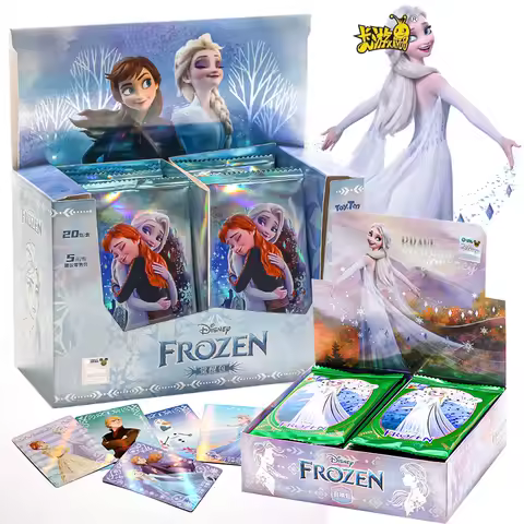 KAYOU Frozen TCG Premium Deck with Elsa &amp; Anna | Disney Official Trading Card Game for Kids Collection | Hot Anime Gift Set 2024