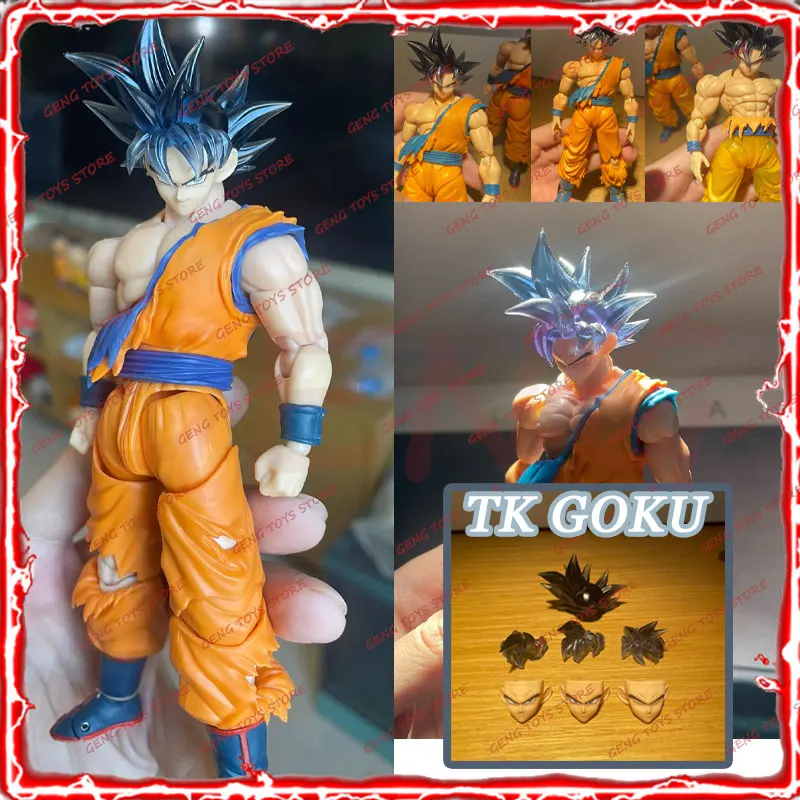 

Новые игрушки Jesse Dragon Ball Tk Custom Goku Shf Headsculpts, черные аксессуары для волос, наборы моделей, экшн-фигурки, коллекционные игрушки, подарки