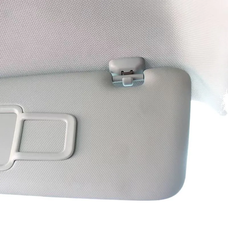 

Комплект из 2 крючков-держателей для солнцезащитного козырька для VW Bora IV, Golf 4 GTI, Jetta A4, Passat B5 B6, Polo 9N, Beetle, Caddy, Skoda Octavia 2 A5