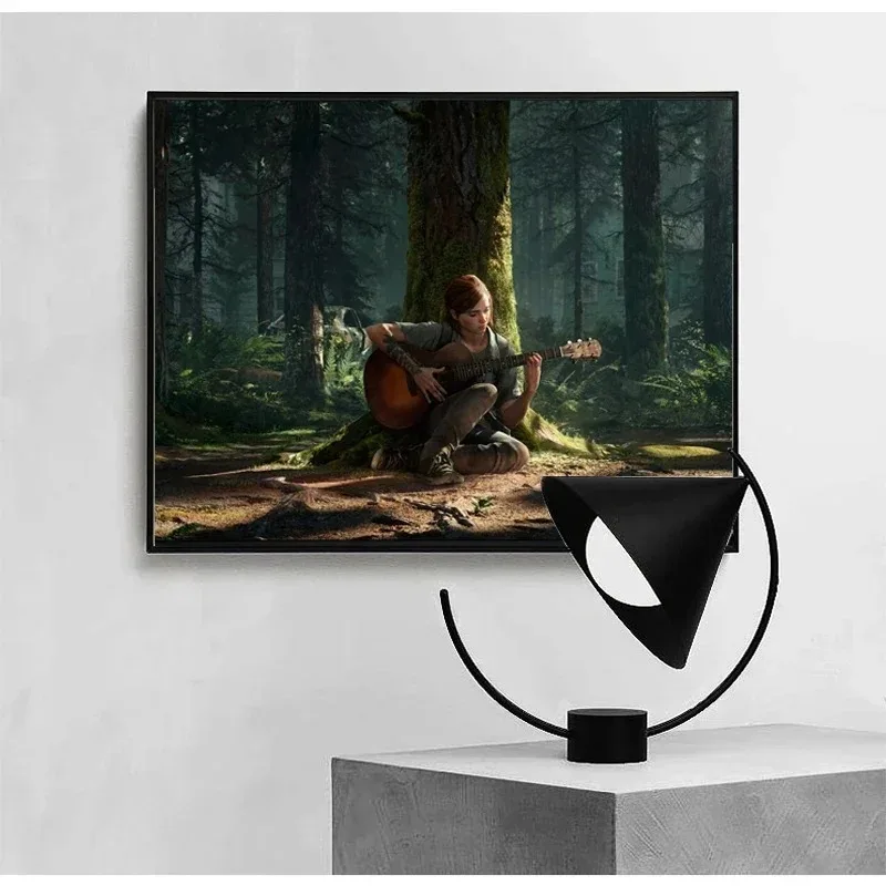 Gaming The Last of Us Poster Game Character Canvas Art Print Painting Wall Art Picture for Living Room Game Room Home Wall Decor