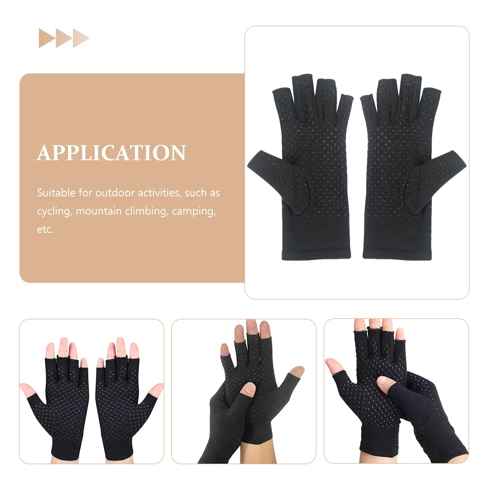

1Pair Cycling Gloves Half Finger Non-Slip Shock-Absorption For Bike Riding Outdoor Sports Gym Exercise Mountain Climbing Unisex