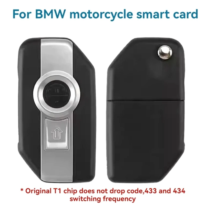 XSBM90GL XM38 Motorcycle Smart Flip Remote Key Shell For BMW Withnot 8A Chip