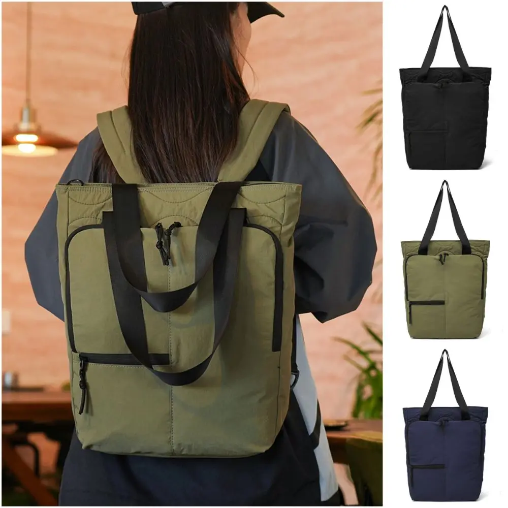 Multi-functional Sport Backpack Large Capacity Multicolor Tote Bag Zippered Closure Sturdy Design One-shoulder Bag Work Use
