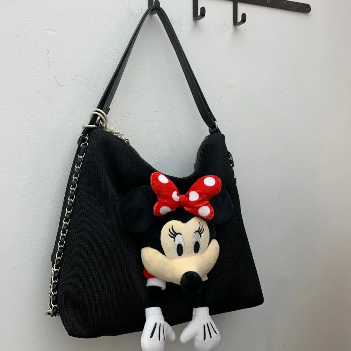 Disney Purses and Handbags Mickey Dolls Shoulder Bag High-capacity Crossbody Bags for Women Cute Cases Korean Fashionable Pouch