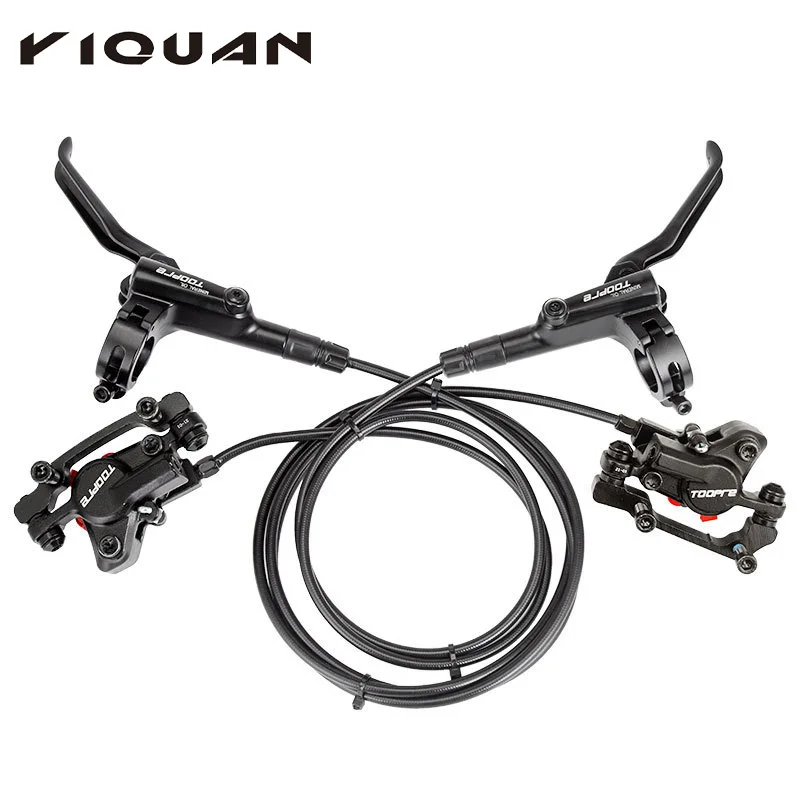 New Arrival Bicycle Brake MTB Brake Hydraulic Disc Brake Calipers Front Rear 800mm/1450mm Bicycle Oil Pressure Disc Brake Set