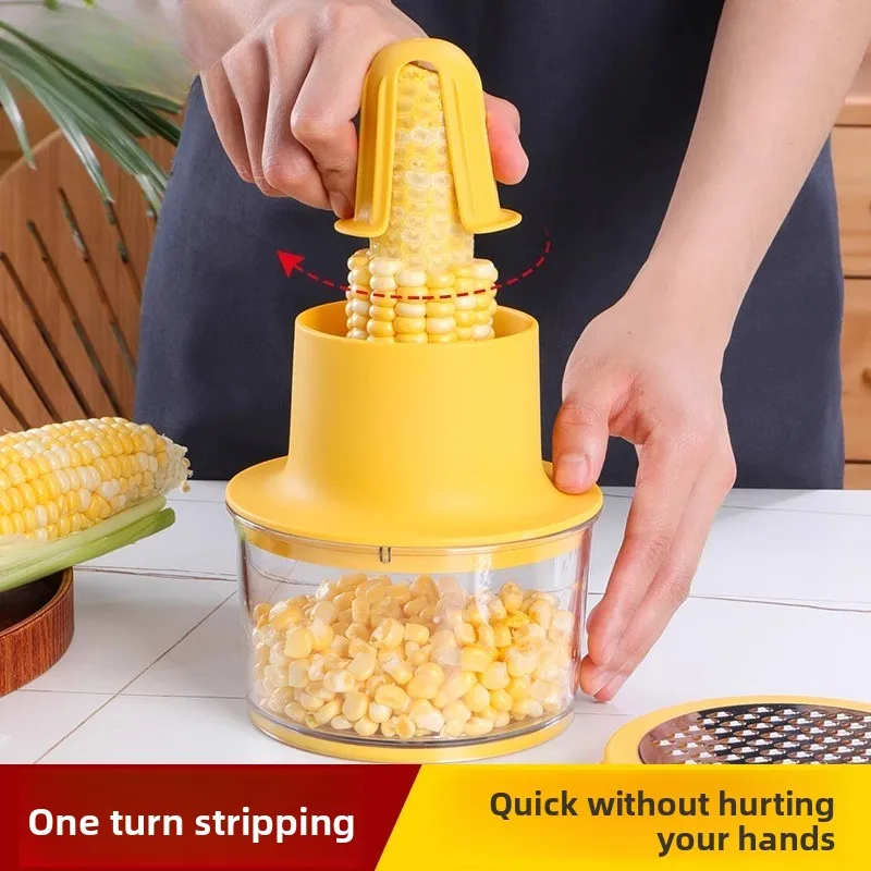 

Household corn kernel peeler, corn thresher, kitchen specific knife