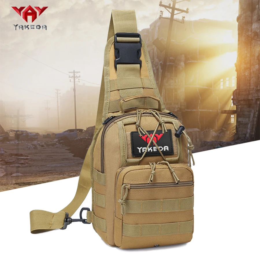

YAKEDA Многофункциональная уличная сумка-слинг, повседневная дорожная нагрудная сумка, прочная сумка через плечо для повседневного использования для мужчин и женщин