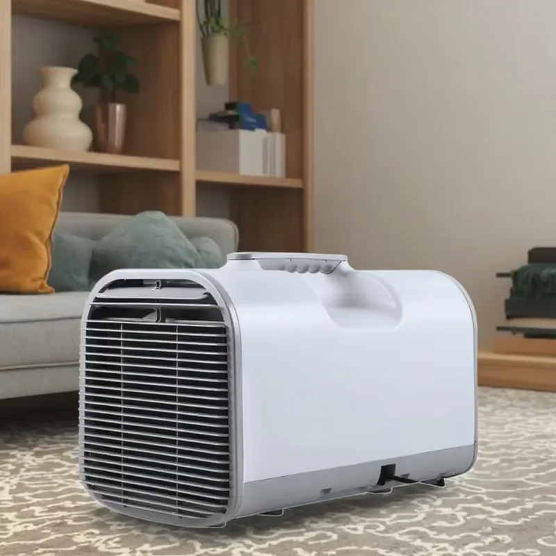 Portable Mini Air Conditioner Personal Desk Cooler Fan Quiet Eco Friendly USB Powered for Home Office Bedroom UK EU Plug