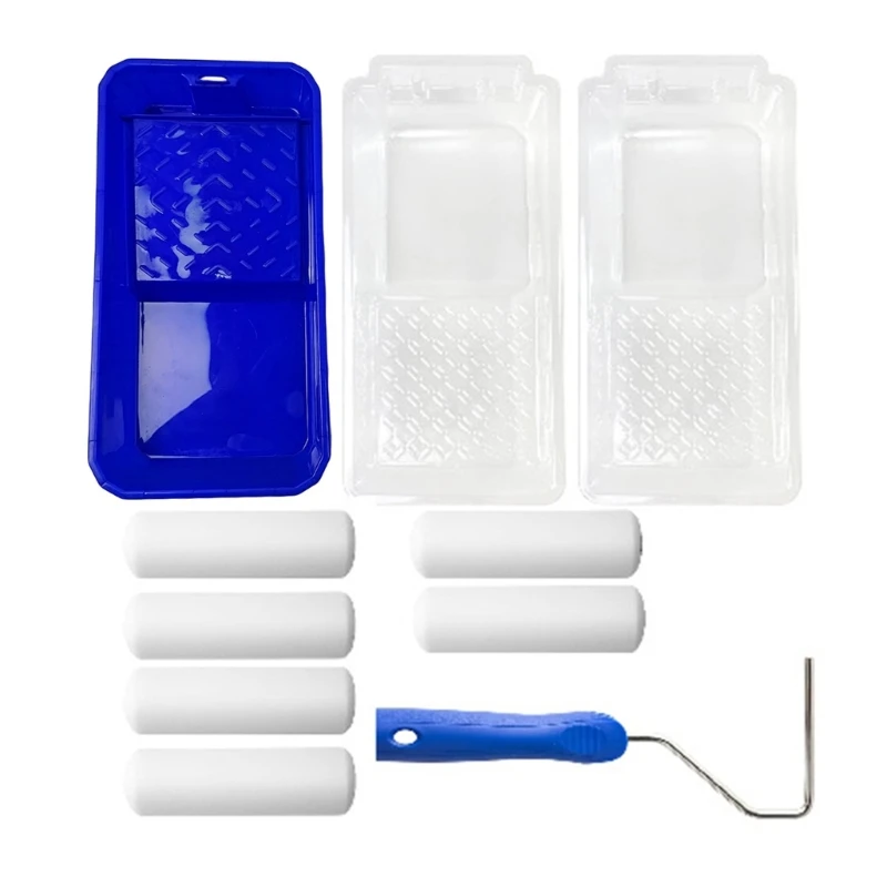 DONG Rol Busa Kecil Kepadatan Tinggi 2 "Kuas Busa untuk Area Sulit Mudah Area Kecil Tepat