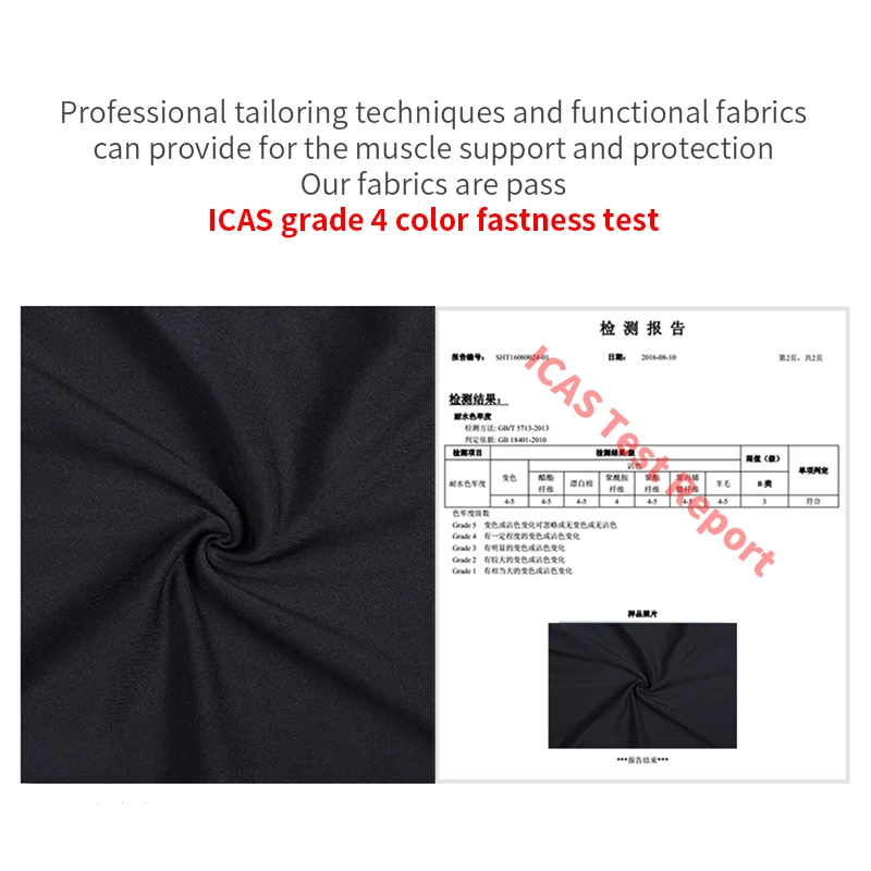 VANSYDICAL Kompressionshose für Herren, Laufhose mit reflektierendem Streifen, Basketball-Leggings, Workout, elastische Taille, Hose für Herren – Detail 20