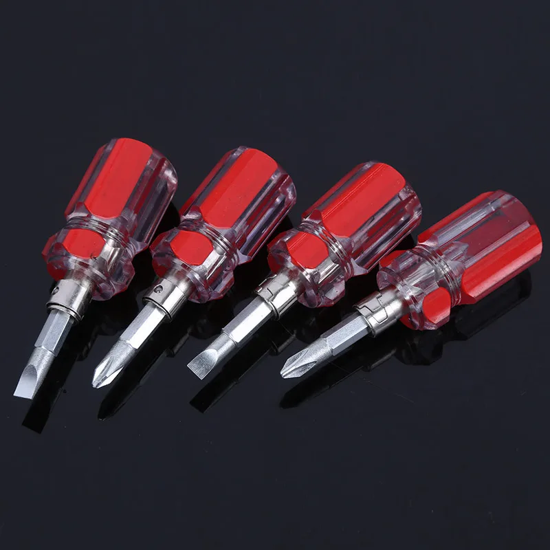 Mini แบบสองทิศทางหัวเปลี่ยนได้ Slotted ไขควง Multitool เคล็ดลับ Torx สำหรับเครื่องมือซ่อมแซม DIY