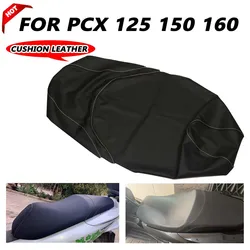 Funda de asiento de motocicleta PCX150, Protector de cuero para cojín de Scooter HONDA PCX 150 PCX125 PCX160
