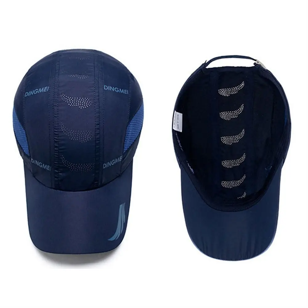 Papa-Mütze, schnell trocknende Baseballkappe, Sonnenschutz, atmungsaktive Sportkappe, leicht, verstellbar, Snapback-Mütze, Trucker-Kappen