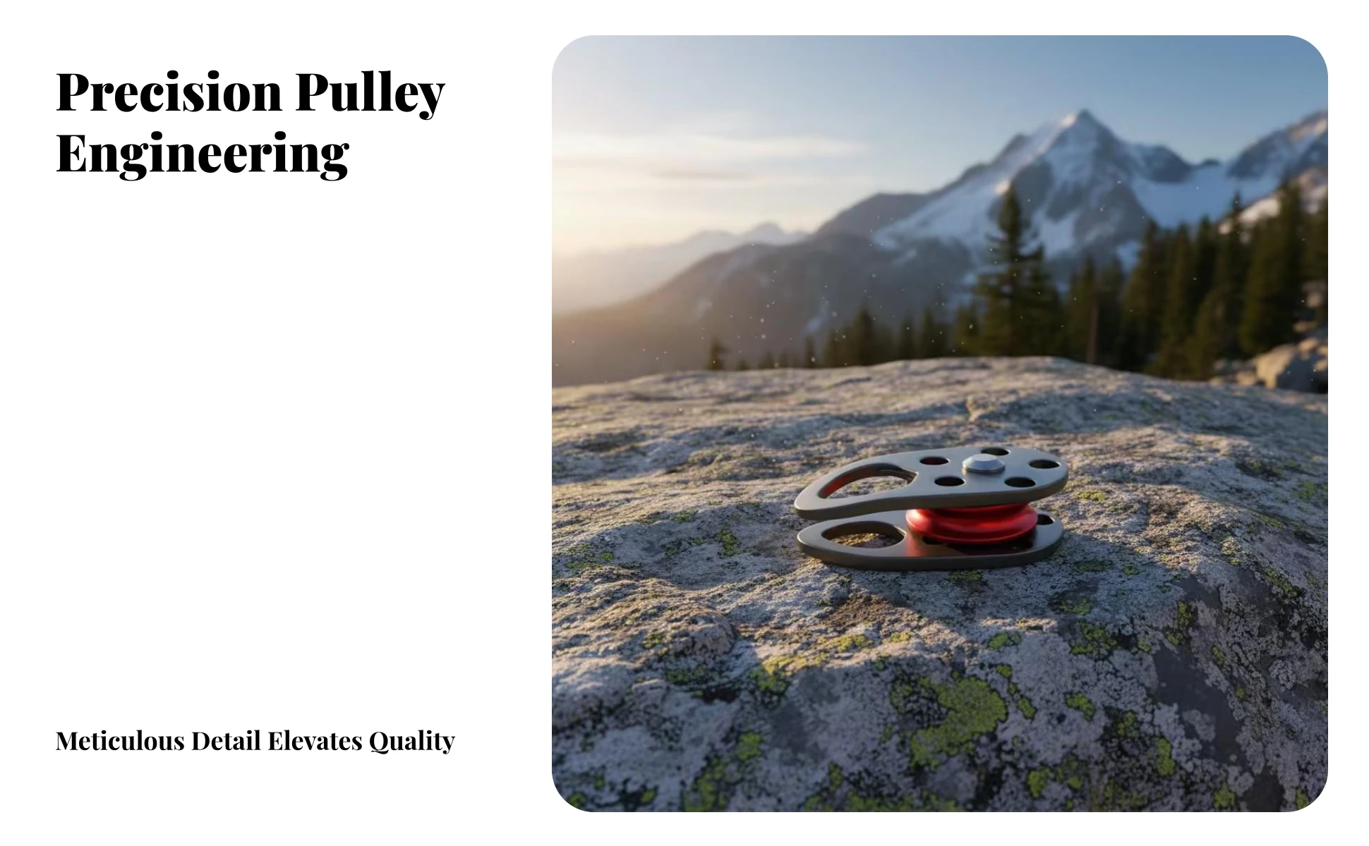 Single Wheel Pulley Smooth Rolling Swivel Pulley Block Rigging Block Heavy Duty