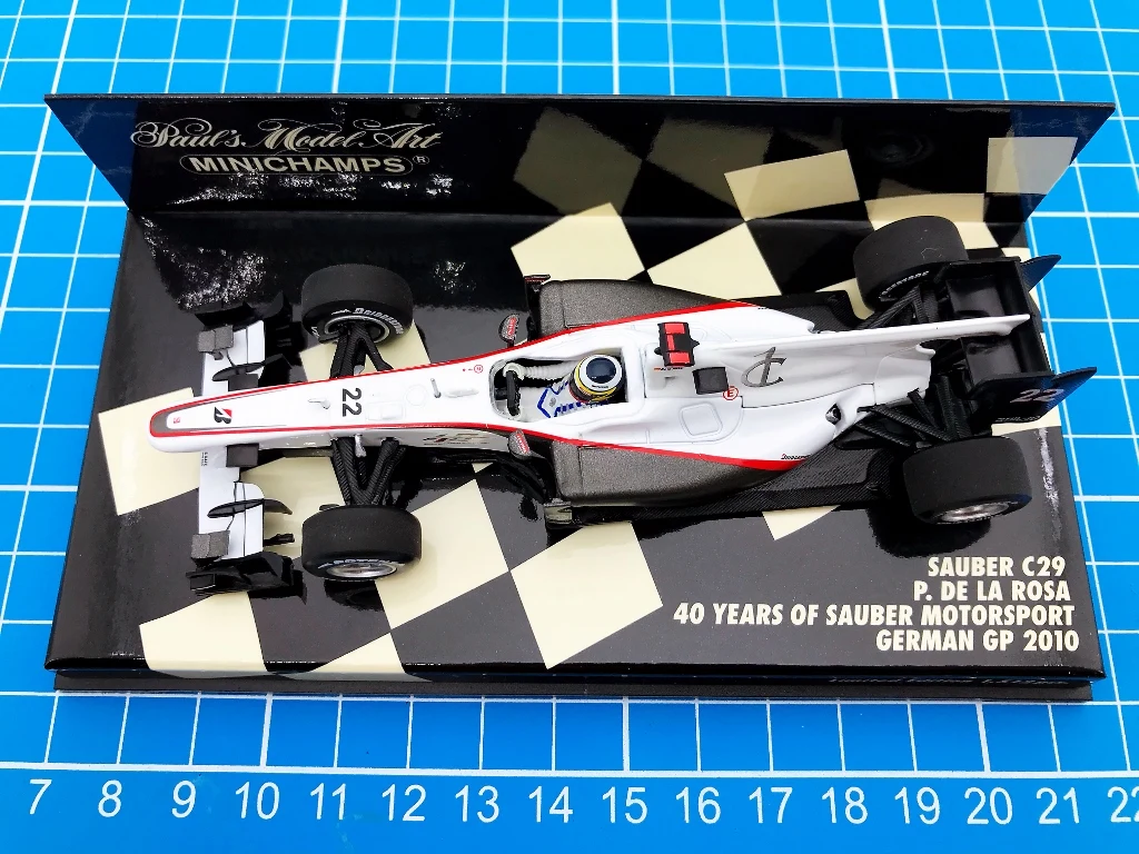 

Minichamps 1:43 F1 C29 2010 Paul Di Resta Germany Simulation Limited Edition Resin Metal Static Car Model Toy Gift