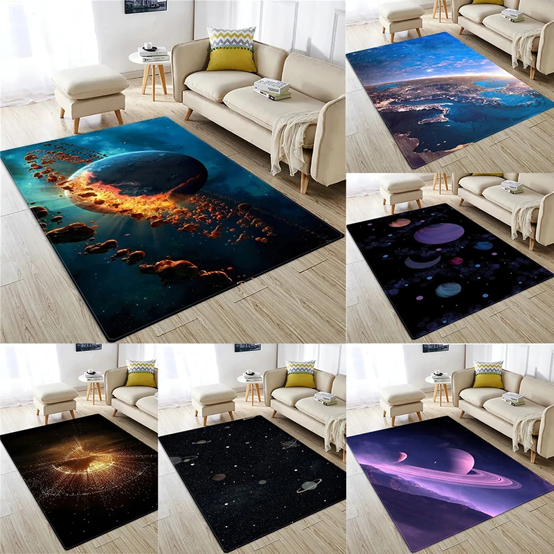 London Fashion Light Luxury Printed Carpet Living Room Bedroom Bedside Windowsill Bathroom Floor Mat Home Decoration Carpets