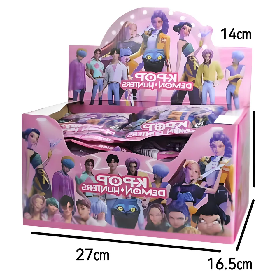 Blind Box Anime Demon Hunters Mini-Figuren 2025, Kpop, niedliche PVC-Mystery-Box, Sammlerstück, Puppenmodell, dekorativer Artikel