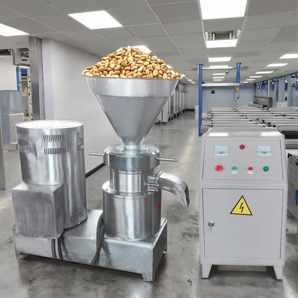 Factory Price Stainless Steel Peanut Butter Machine Tahini Grinding Machine Tomato Chili Sauce Colloid Mill