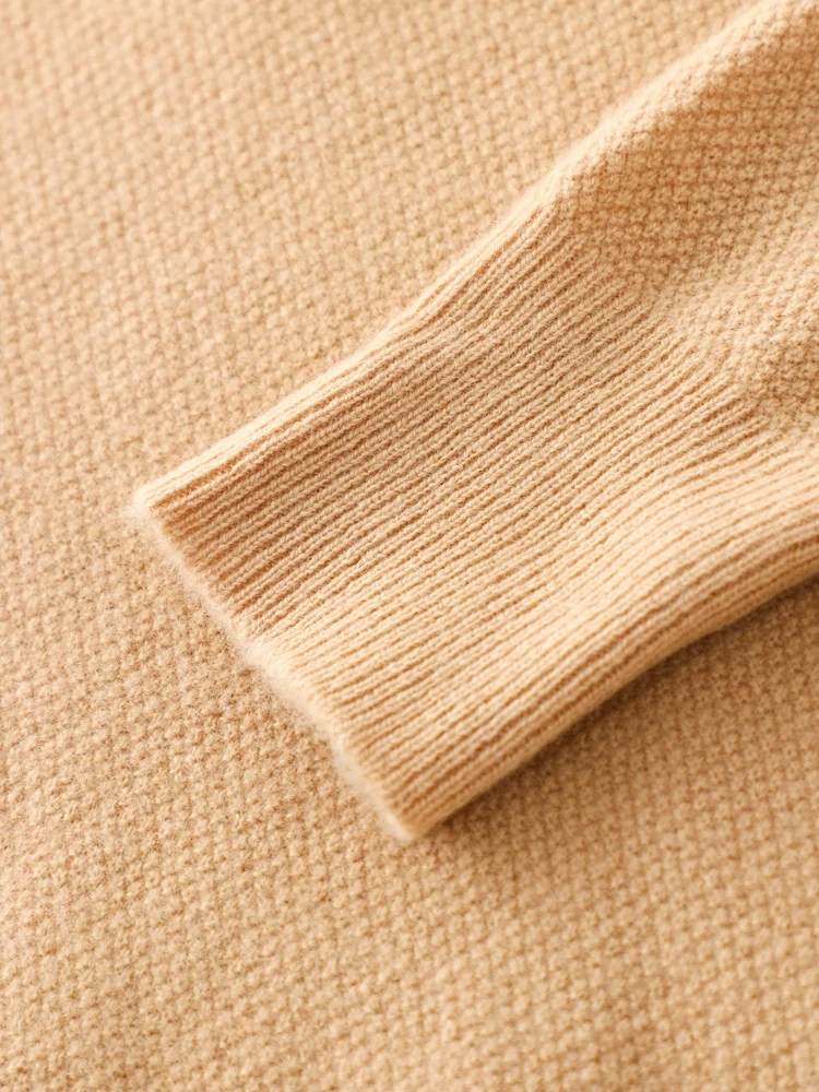 100% ميرينو سترة صوف للرجال قميص طوق متماسكة الدافئة البلوز الخريف الشتاء سميكة طويلة الأكمام بلون الترفيه الملابس