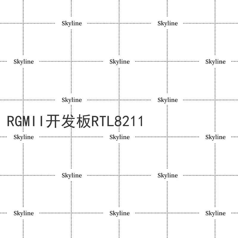 For 2AR Domestic Supporting NR-9 Ethernet RTL8211F Gigabit Module RGMII Development Board