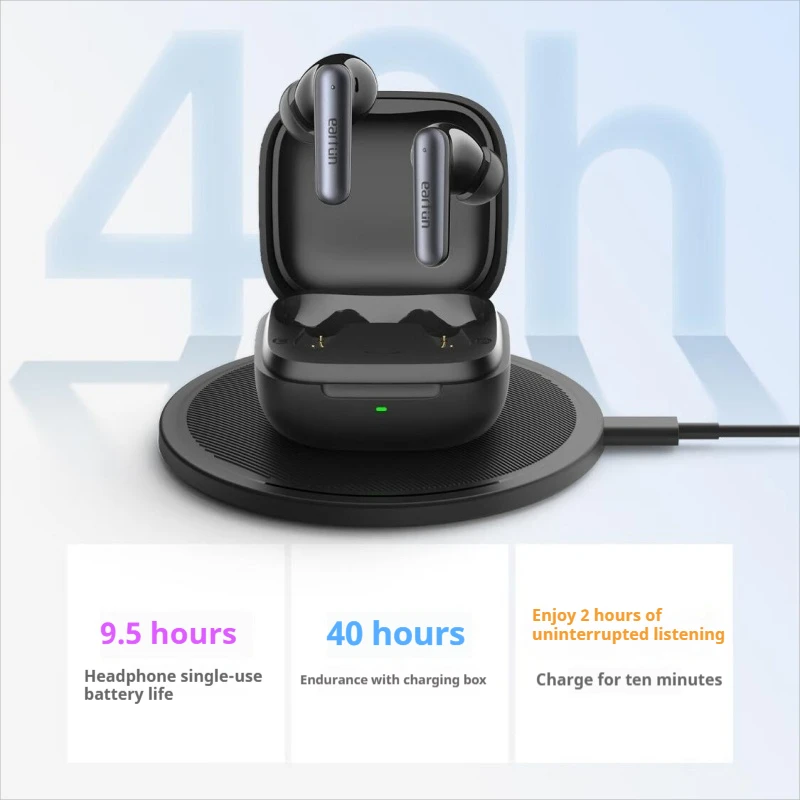 سماعة أذن لاسلكية EarFun Air Pro 4i مع 6 ميكروفونات للحد من الضوضاء النشطة وعمر بطارية طويل وصوت مكحلي ثلاثي الأبعاد سماعات أذن رياضية مخصصة #6