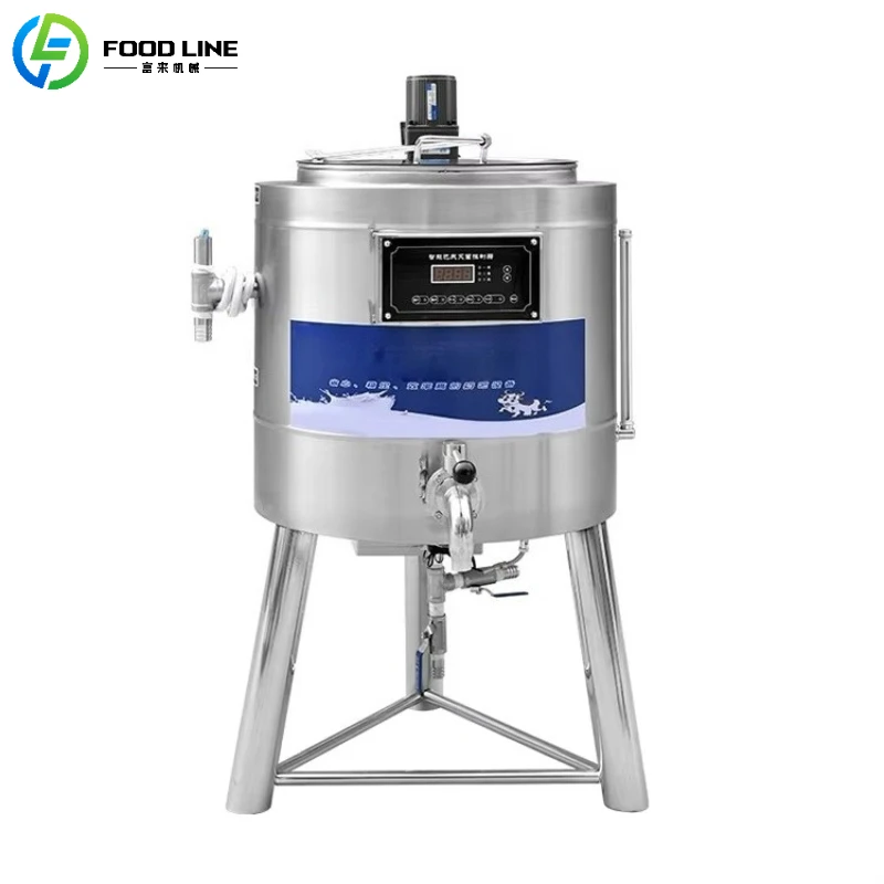 

Customized Milk Pasteurization Machine Process Equipment Ultra High Vat Pasteurization Tank Small Scale Pasteurizer Milk Machine