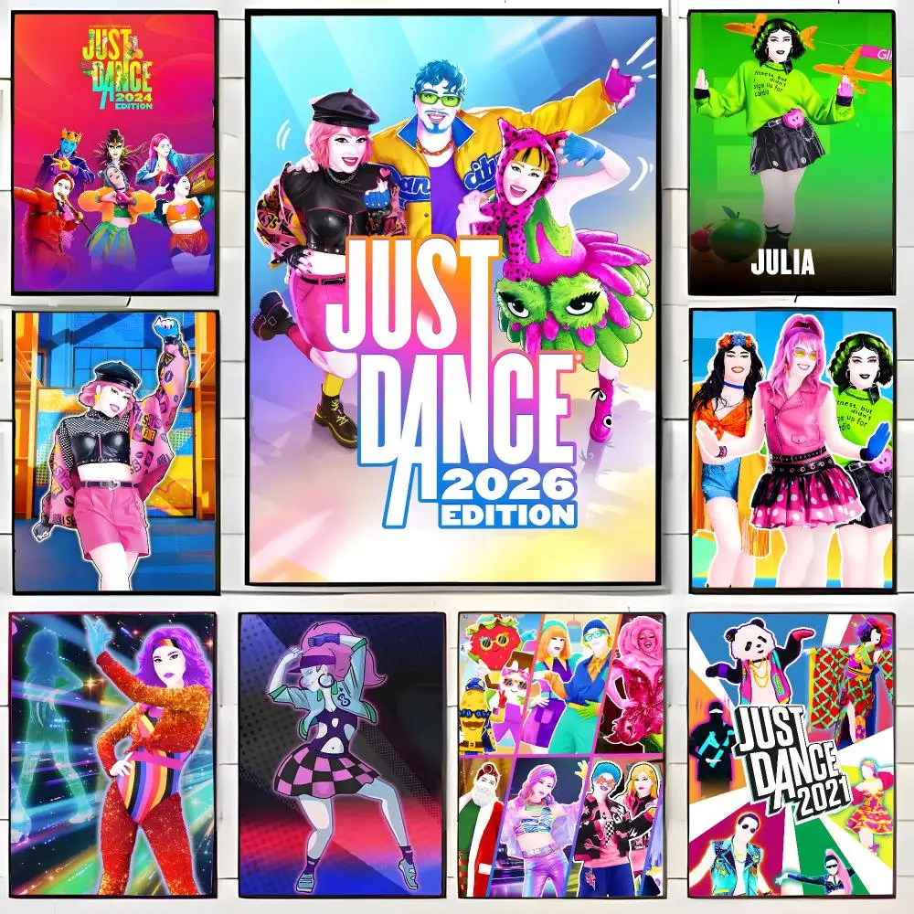 Rhythm Dance Just Dance Poster Wall Art Print Decorative Mural Home Decor Gift Unframed