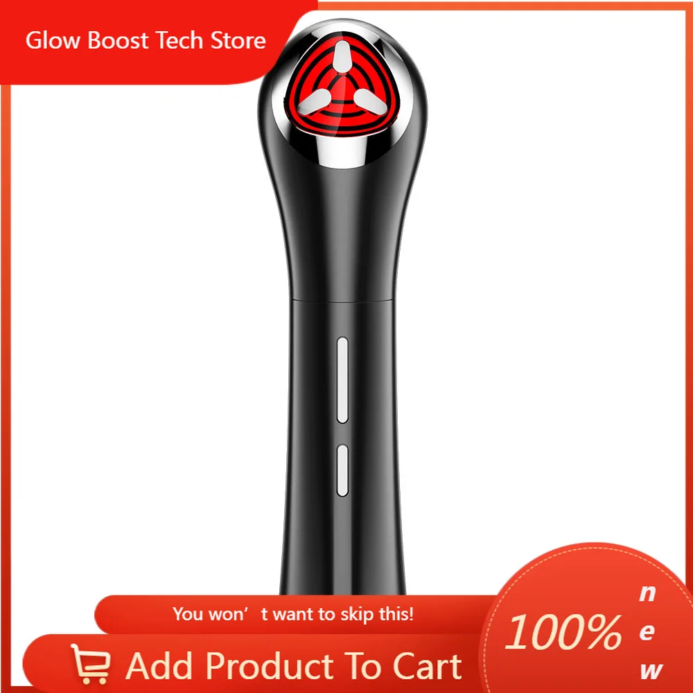 

NYSmart Library Handheld Eye Beauty Device Frequency Facial Wand Essence Photon Rejuvenation Introduction Device For Home Use