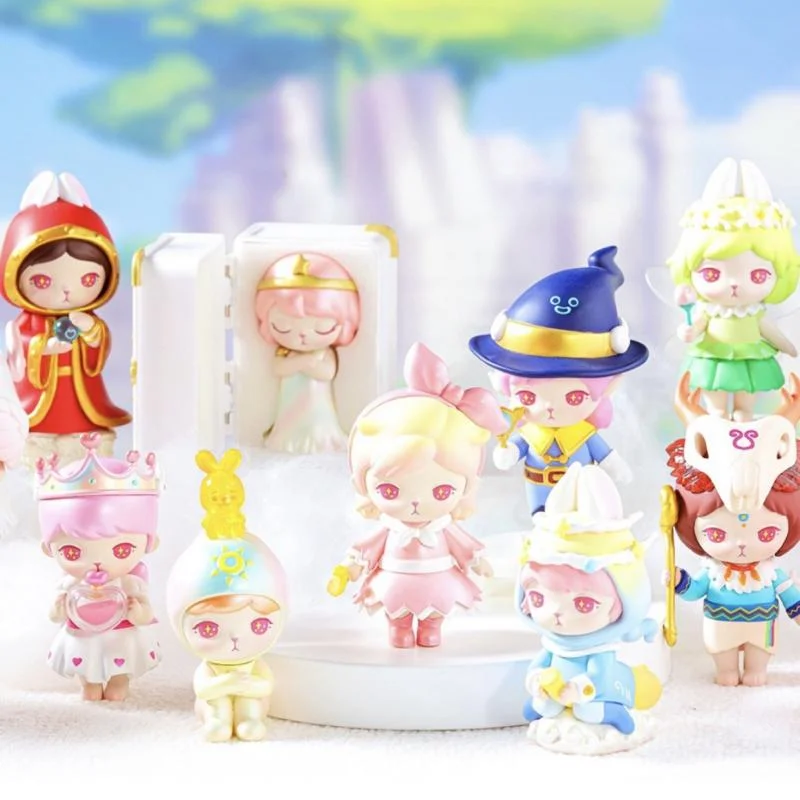 

Bunny Magic World Series Genuine Blind Box Toys Kawaii Anime Action Figure Caixa Caja Surprise Mystery Box Dolls Girls Gift