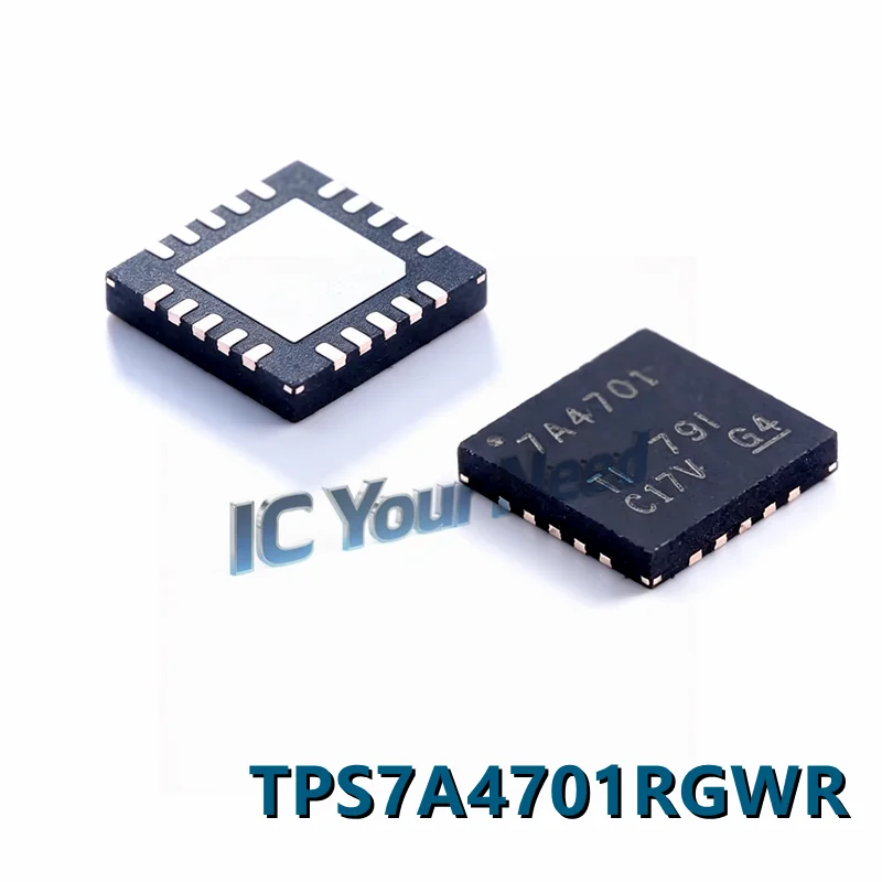 TPS7A4701RGWR (2pieces) VQFN-20-EP(5x5) LDO Regulator Positive 1.4V to 34V 1A 20-Pin VQFN ,Original In Stock